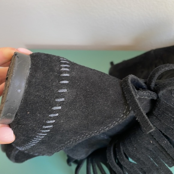Minnetonka boots fringe suede leather - Picture 5 of 5